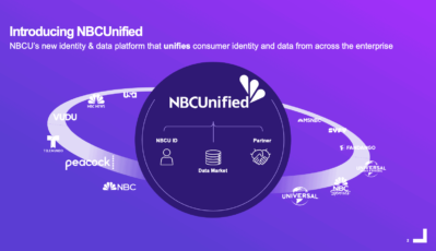 NBCUnified: A Billion Consumer Interactions. One Single, Scalable Identity Platform.
