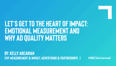 Let’s Get to the Heart of Impact: Emotional Measurement and Why Ad Quality Matters