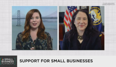 SBA Administrator Isabella Casillas Guzman on the Administrations initiatives to support small businesses right now, from financial assistance to industry-specific training.
