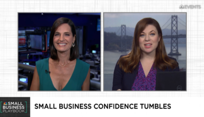 Kate Rogers provides an update on the latest survey results from Small Businesses.