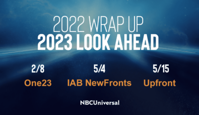 NBCUniversal Advertising & Partnerships Wraps Up 2022 & Looks Ahead to 2023